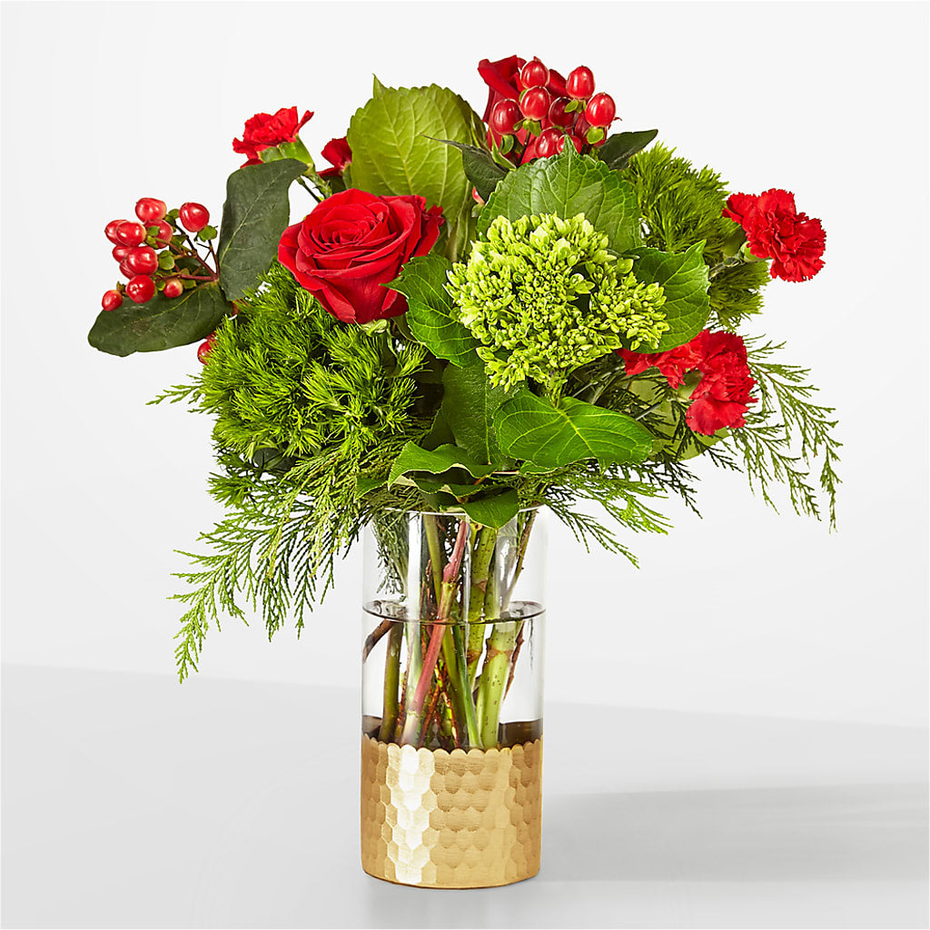 Plaid Throw Bouquet – Fox Run Florist, Pinellas Park FL