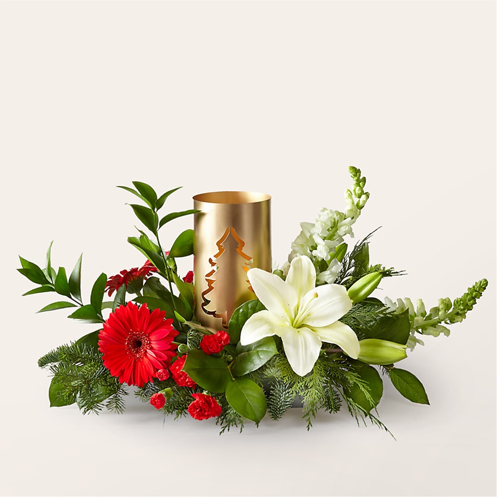 Mingle & Jingle Centerpiece – Fox Run Florist, Pinellas Park FL