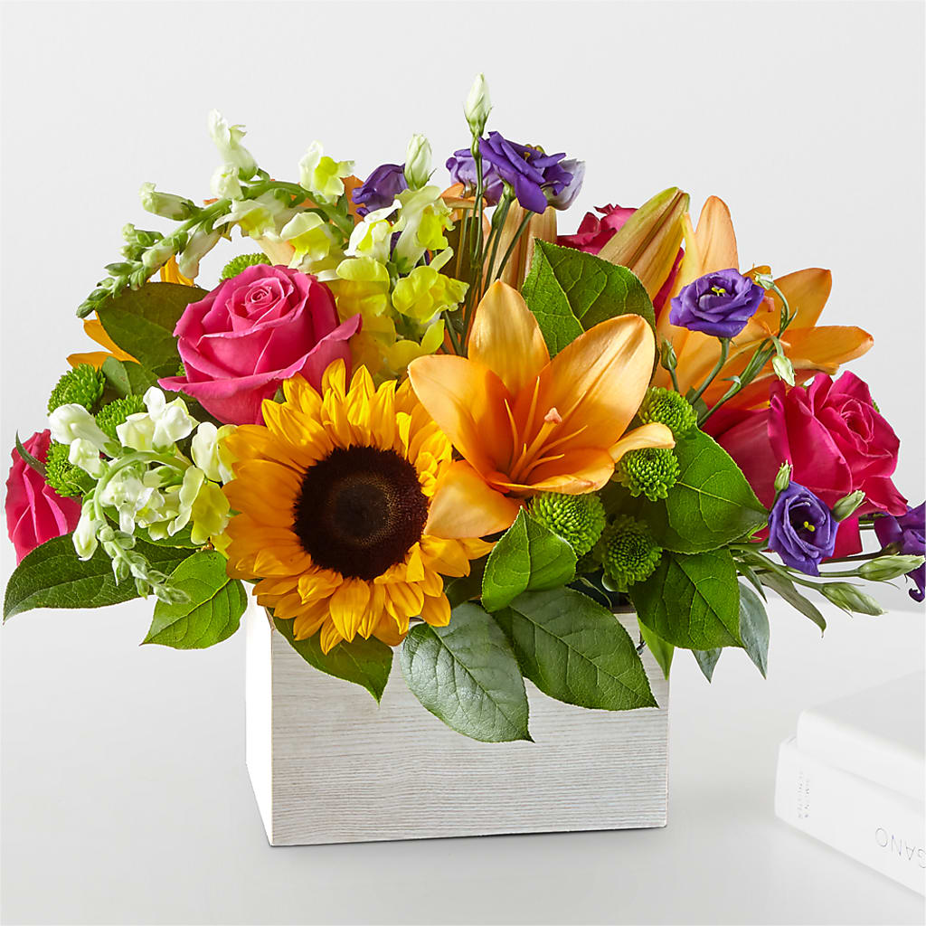 Best Day Box Bouquet – Fox Run Florist, Pinellas Park FL
