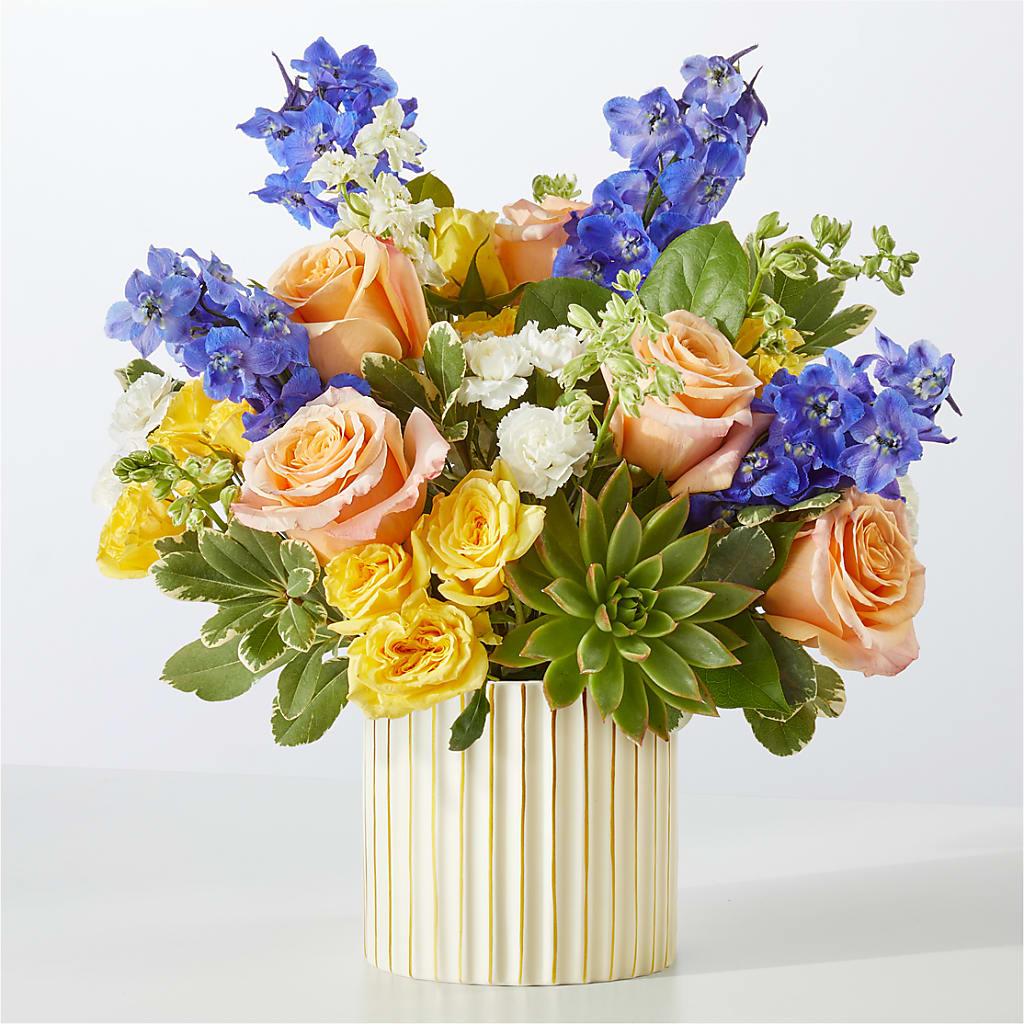 Cobalt Reverie Bouquet – Fox Run Florist, Pinellas Park FL