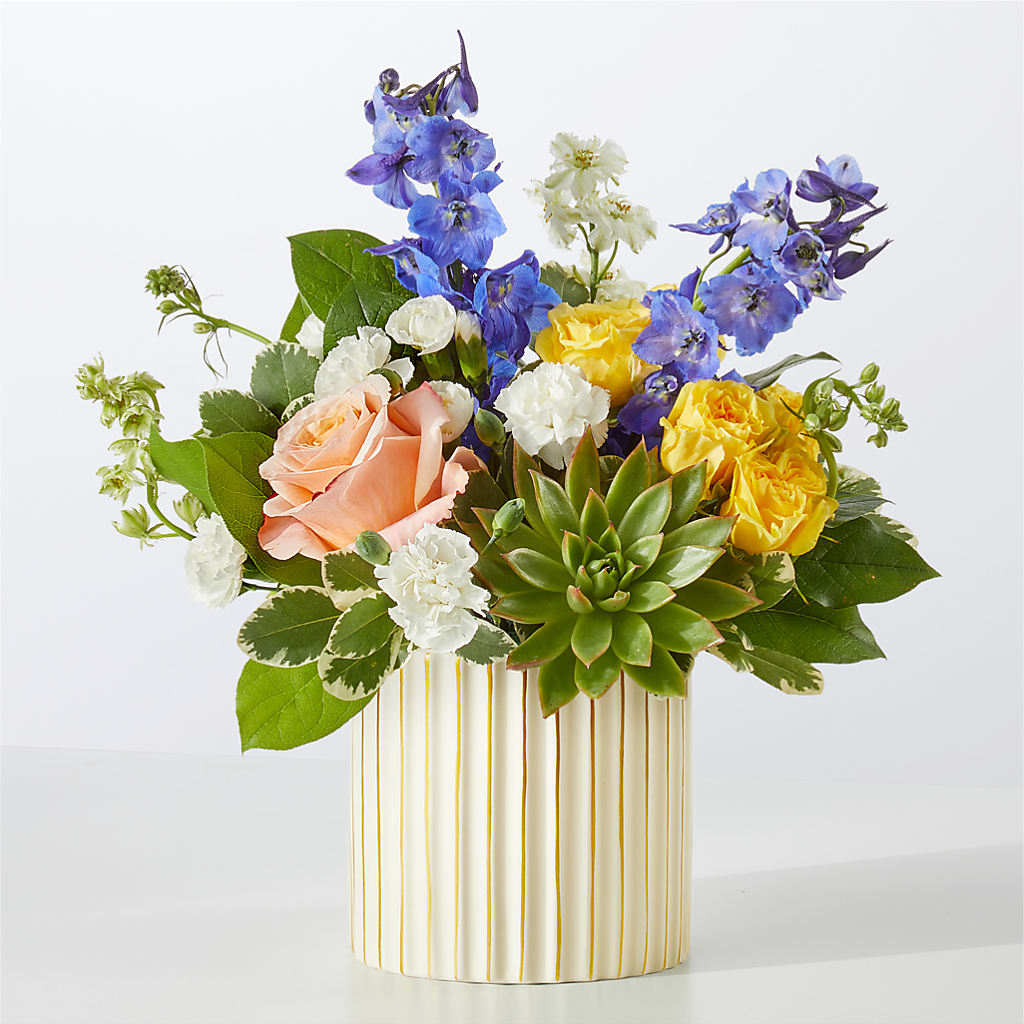 Cobalt Reverie Bouquet – Fox Run Florist, Pinellas Park FL
