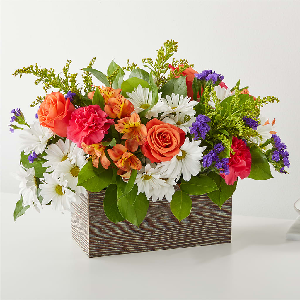 Oopsie Daisy Box Bouquet – Fox Run Florist, Pinellas Park FL