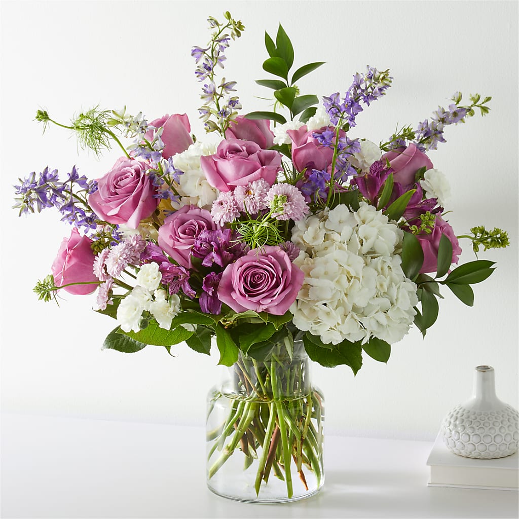 Violet Caress Bouquet – Fox Run Florist, Pinellas Park FL