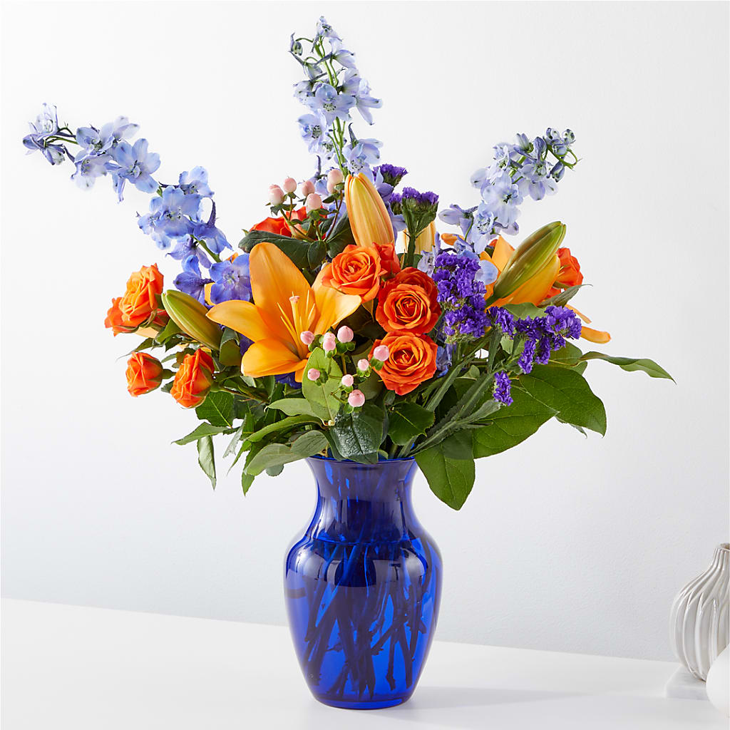 Radiant Citrus Bouquet – Fox Run Florist, Pinellas Park FL