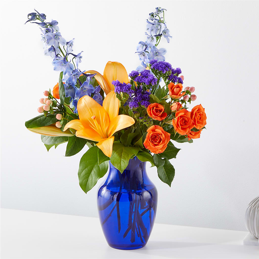 Radiant Citrus Bouquet – Fox Run Florist, Pinellas Park FL