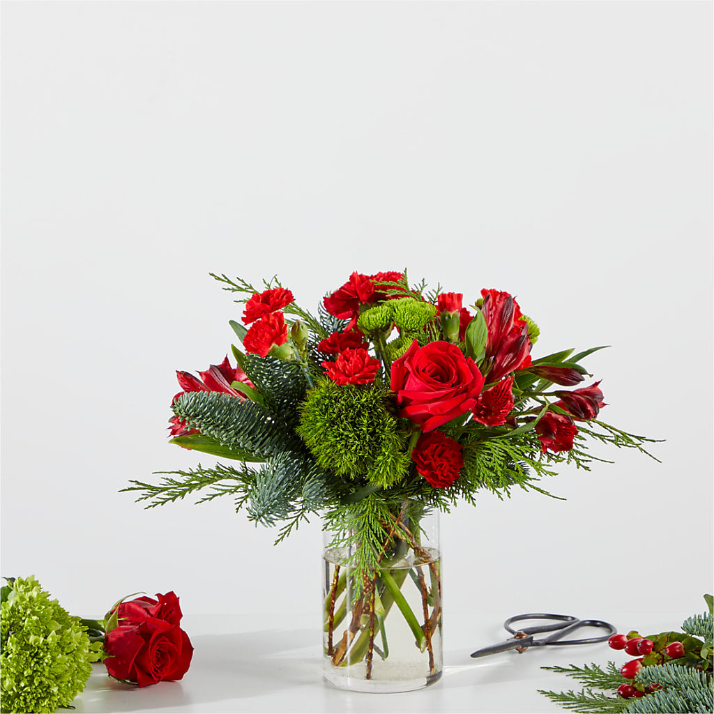 Merry Moment Bouquet – A Florist Original – Fox Run Florist, Pinellas Park FL