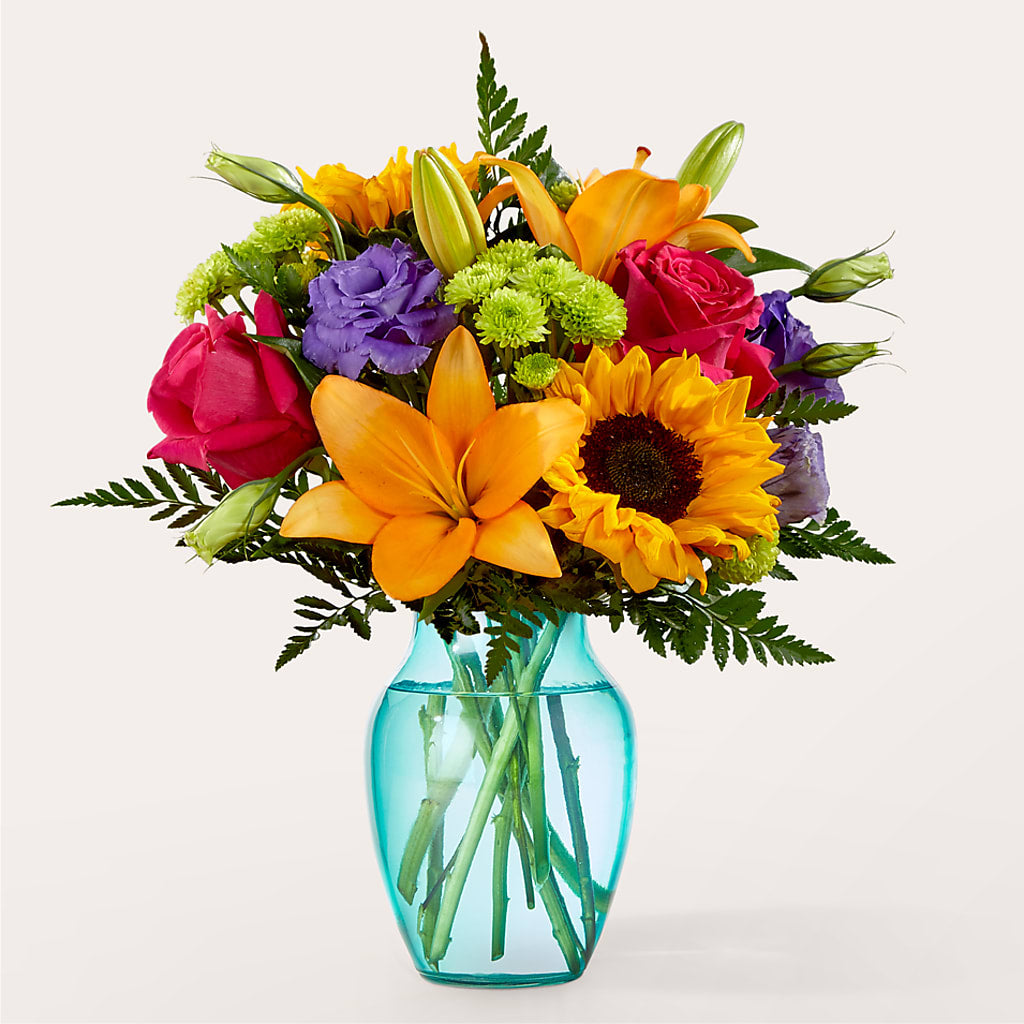 Double Rainbow Bouquet – Fox Run Florist, Pinellas Park FL