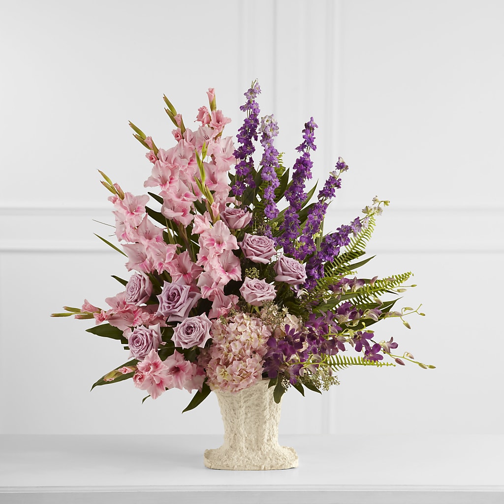 Flowing Garden Arrangement – Fox Run Florist, Pinellas Park FL