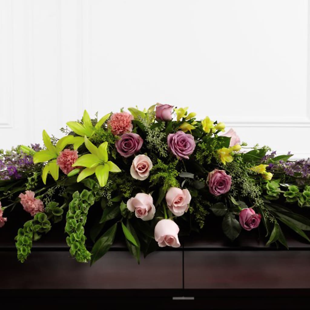 Forever Beloved Casket Spray – Fox Run Florist, Pinellas Park FL