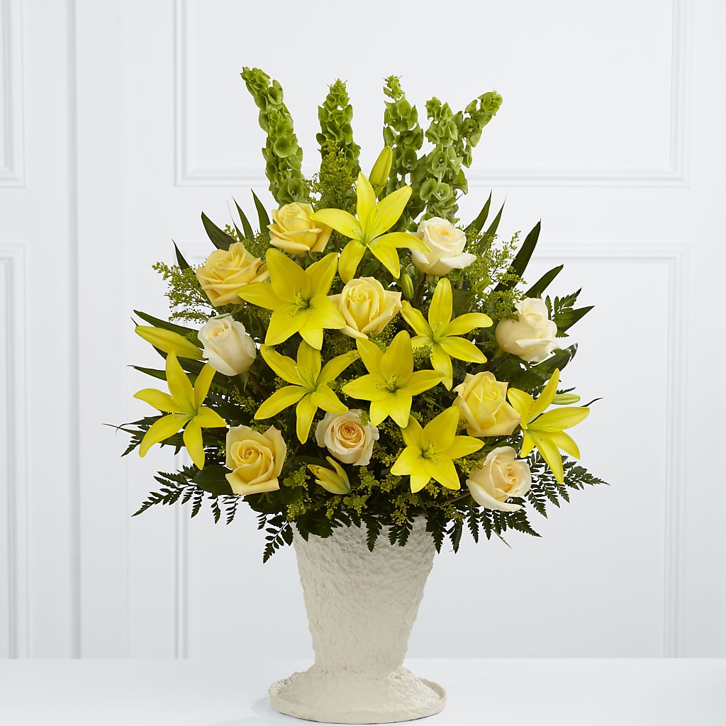 Golden Memories Arrangement – Fox Run Florist, Pinellas Park FL