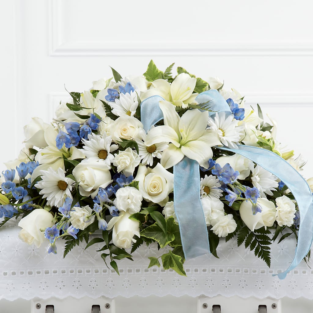 Tender Treasure Casket Spray – Fox Run Florist, Pinellas Park FL