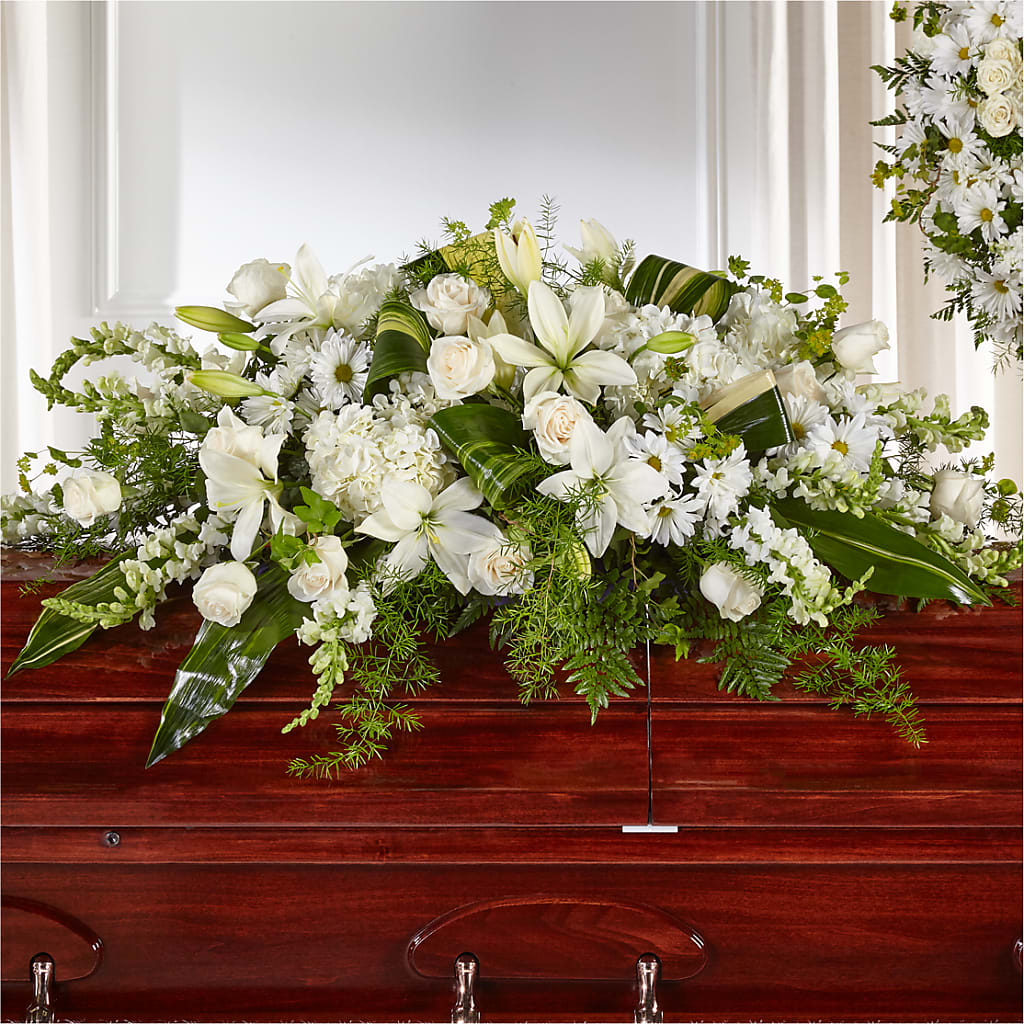 Abundance Casket Spray – Fox Run Florist, Pinellas Park FL
