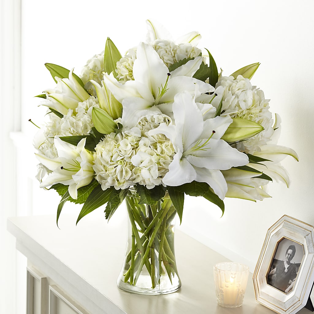 Compassionate Lily Bouquet – Fox Run Florist, Pinellas Park FL