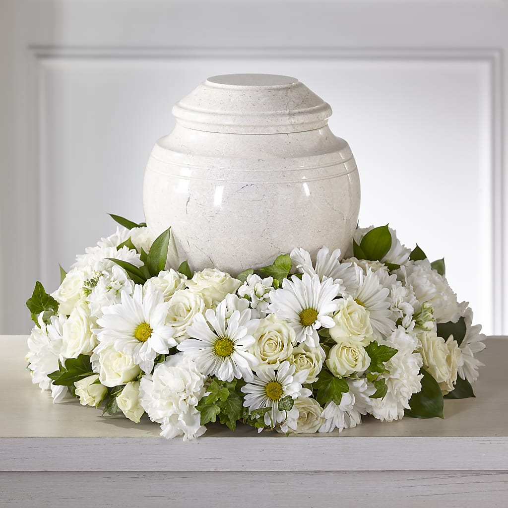 Ivory Gardens Cremation Adornment – Fox Run Florist, Pinellas Park FL