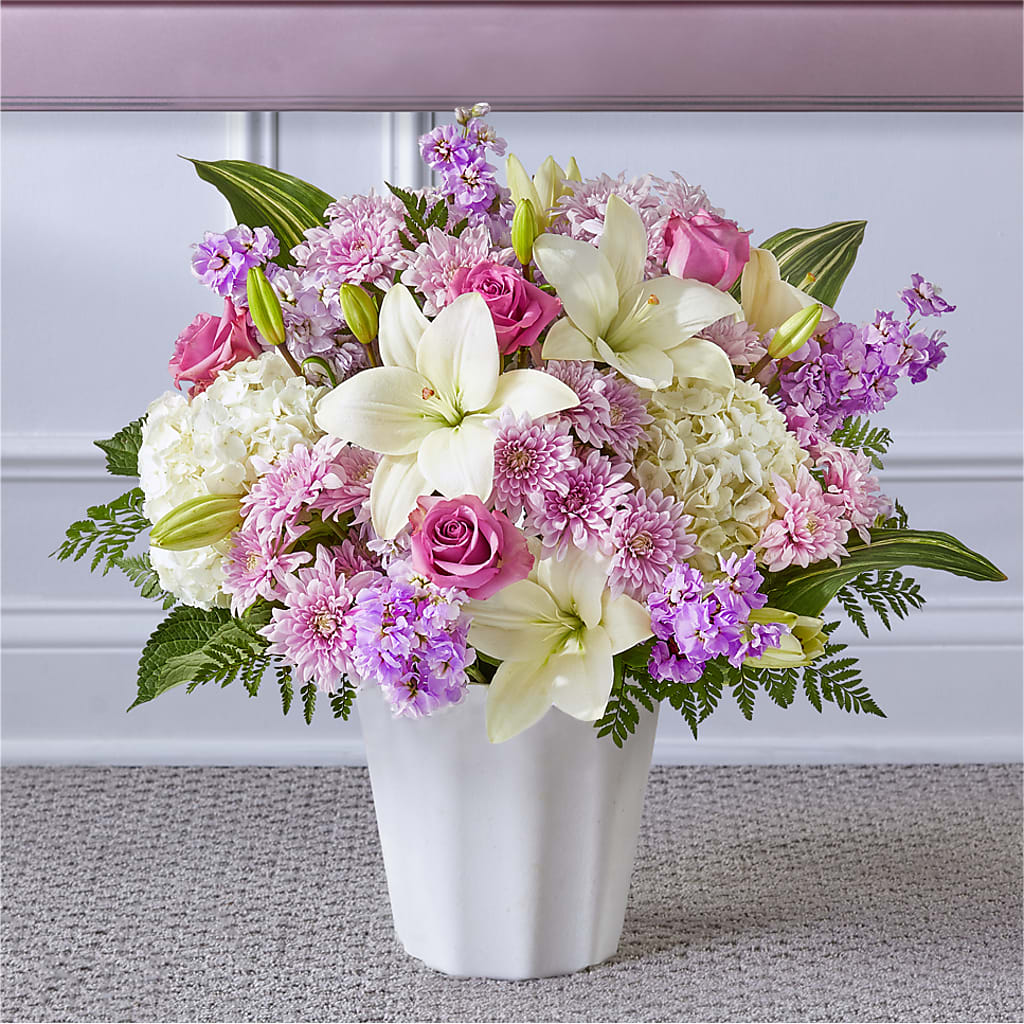 Heaven Sent Floor Basket – Fox Run Florist, Pinellas Park FL