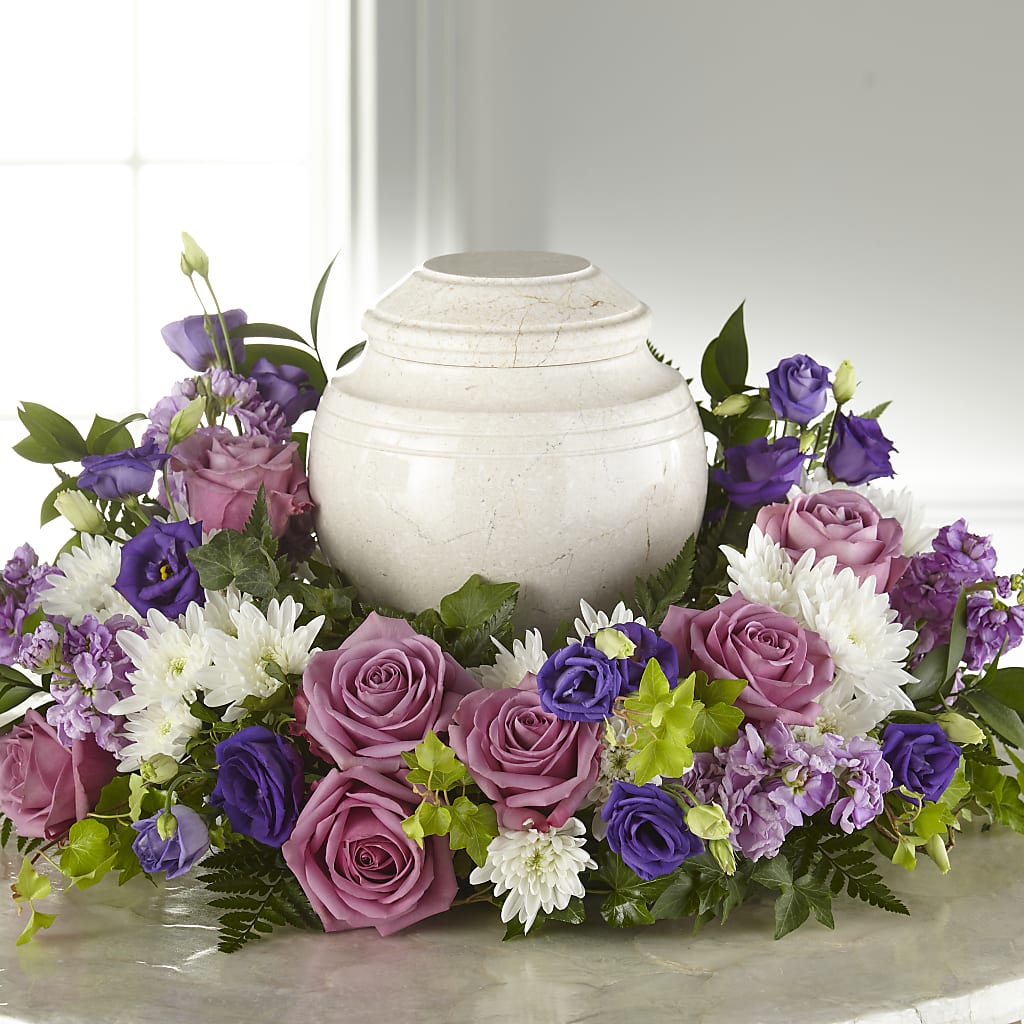 Blooming Sympathy Cremation Adornment – Fox Run Florist, Pinellas Park FL