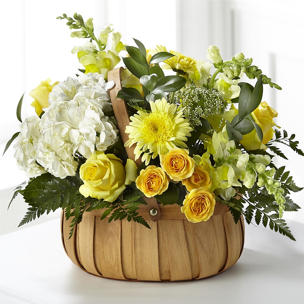 Rustic Remembrance Basket – Fox Run Florist, Pinellas Park FL