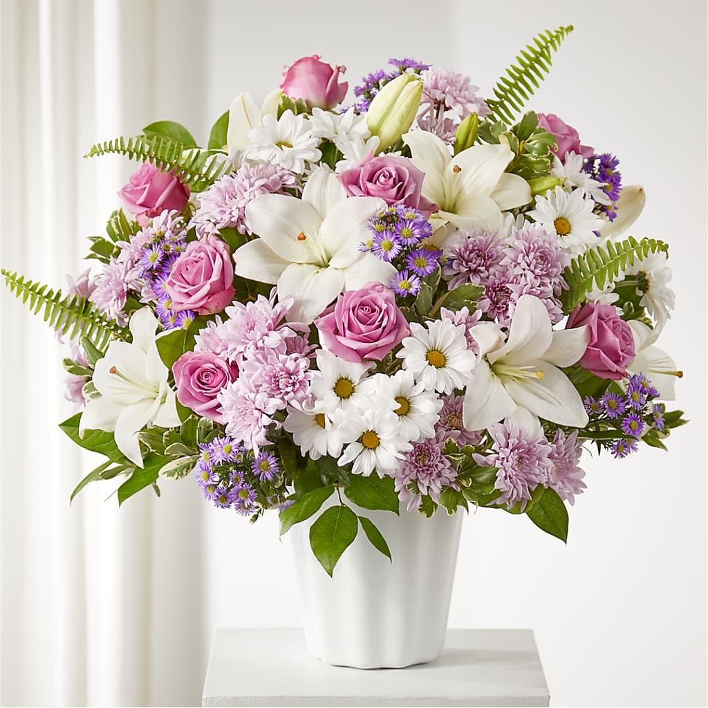 Warmest Thoughts Tabletop Basket – Fox Run Florist, Pinellas Park FL