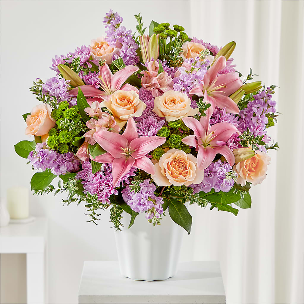 Supportive Embrace Tabletop Basket – Fox Run Florist, Pinellas Park FL