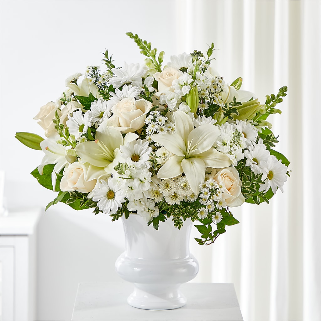 Uplifting Urn Arrangement – Fox Run Florist, Pinellas Park FL