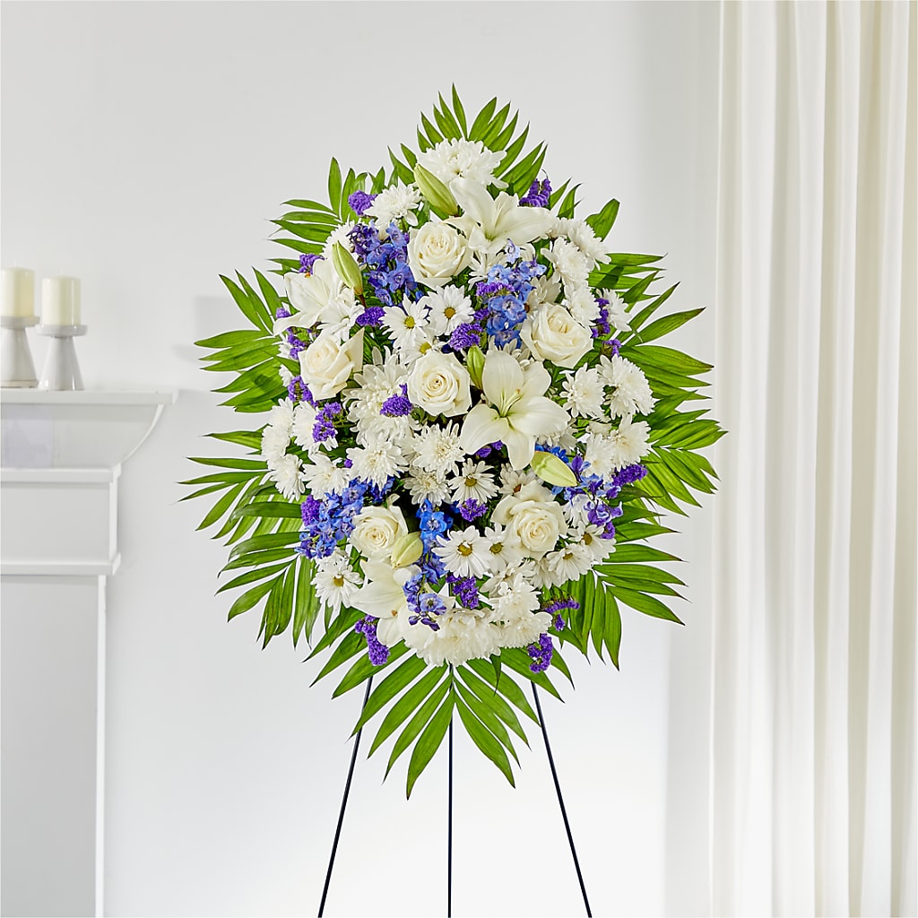 At Rest Standing Spray – Fox Run Florist, Pinellas Park FL