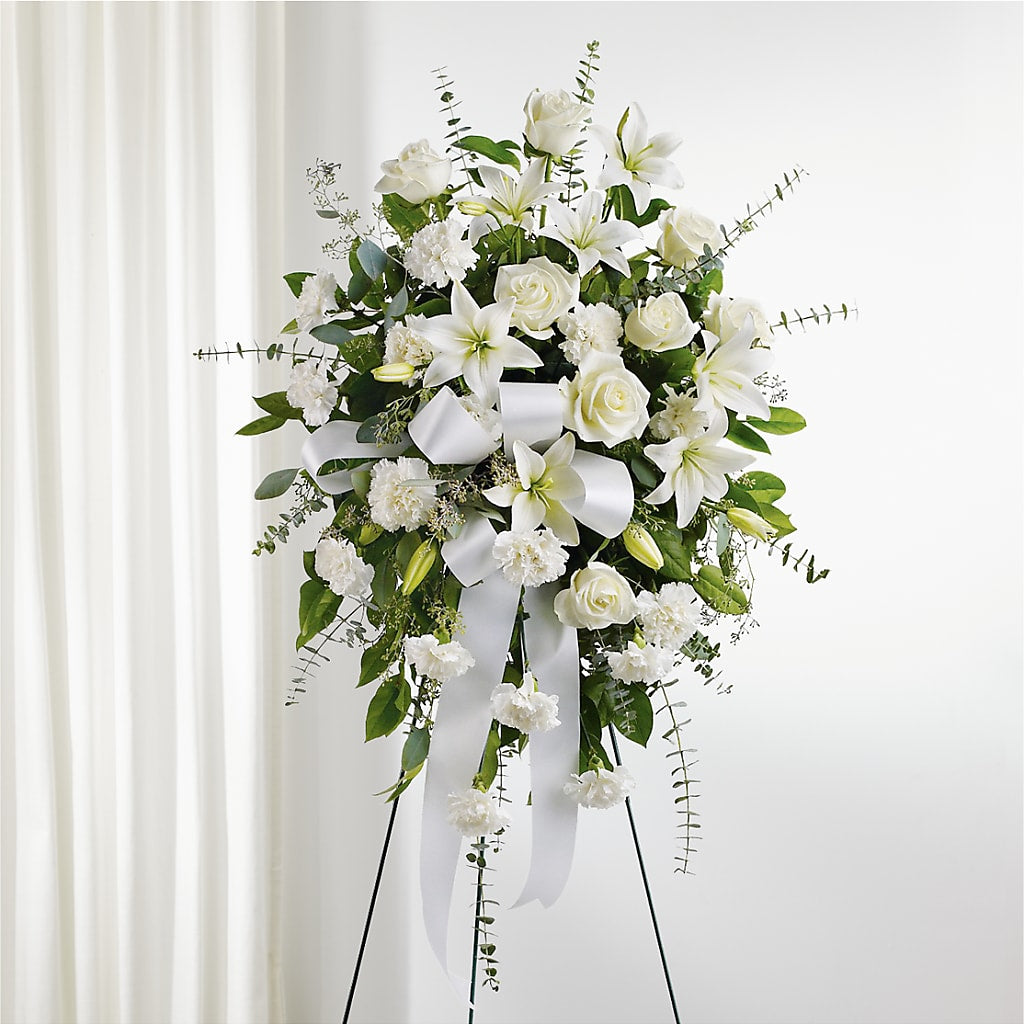 With Care Standing Spray – Fox Run Florist, Pinellas Park FL