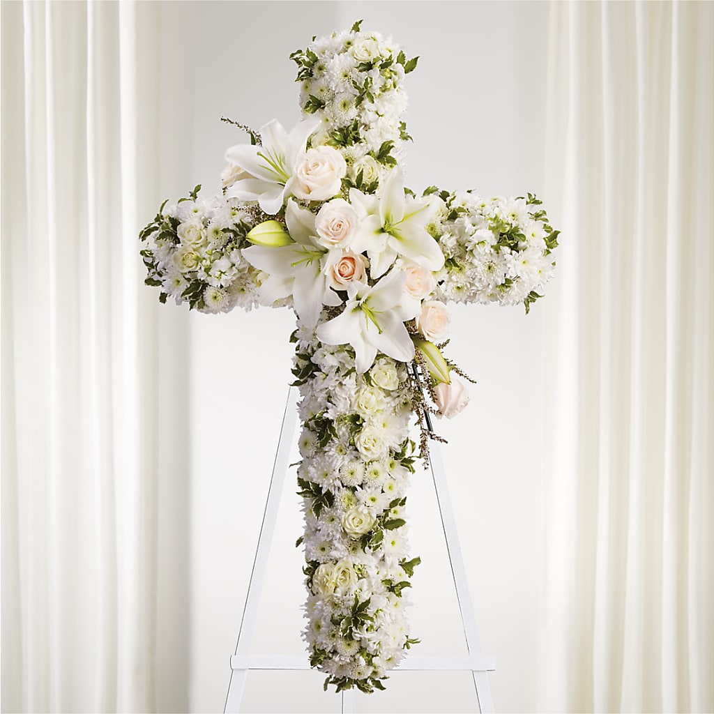 Spiritual Guidance Standing Spray – Fox Run Florist, Pinellas Park FL