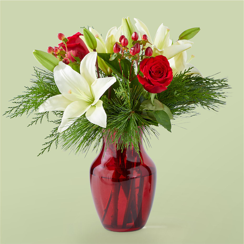 Evergreen Delight Bouquet – Fox Run Florist, Pinellas Park FL