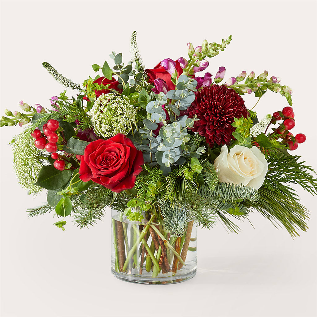 Cranberry Fizz Bouquet – Fox Run Florist, Pinellas Park FL