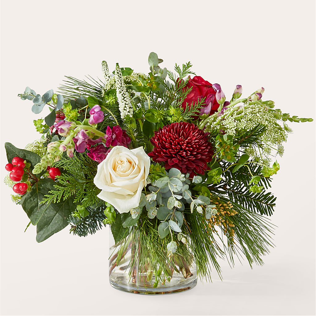 Cranberry Fizz Bouquet – Fox Run Florist, Pinellas Park FL