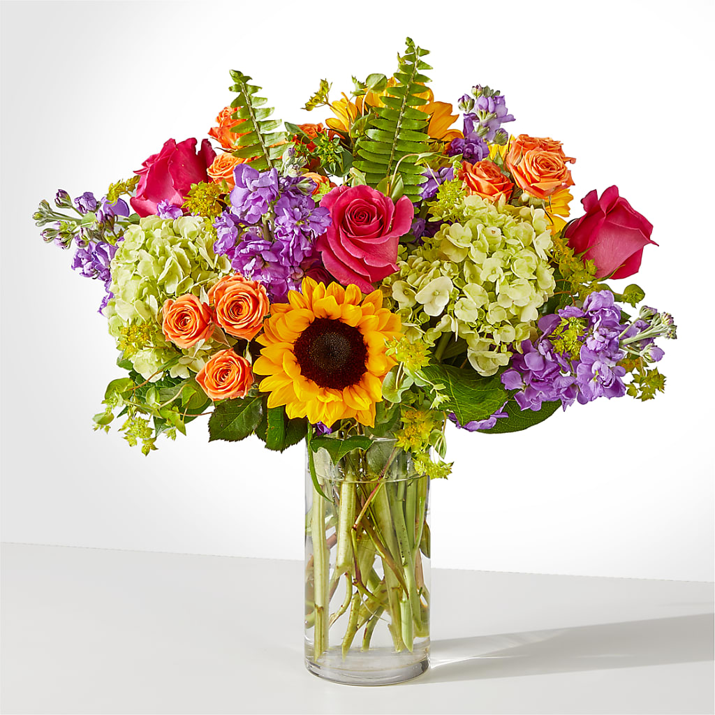 Vibrant Greetings Bouquet – Fox Run Florist, Pinellas Park FL