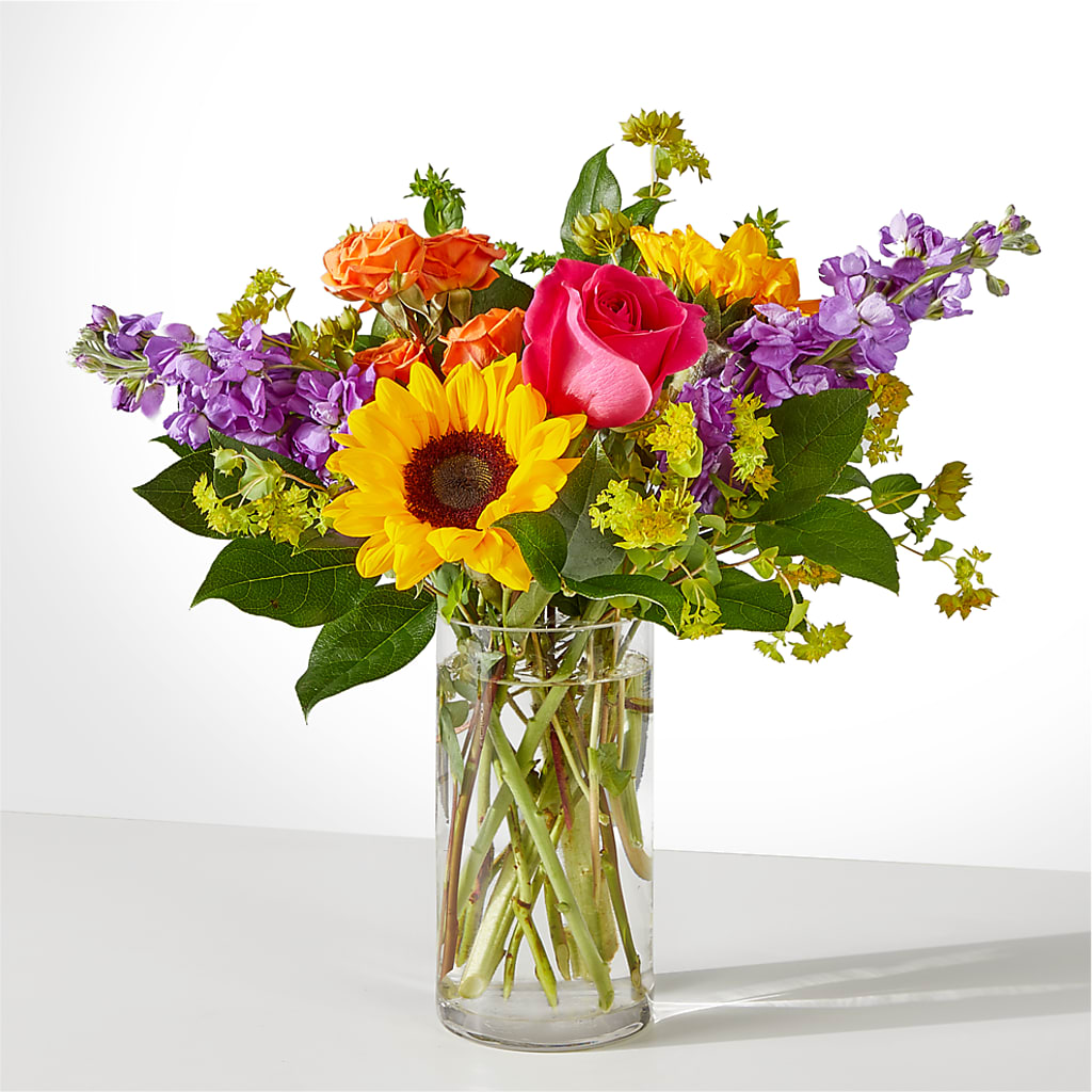 Vibrant Greetings Bouquet – Fox Run Florist, Pinellas Park FL