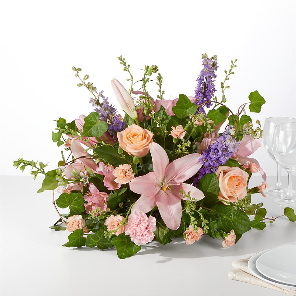 Blossom Time Centerpiece – Fox Run Florist, Pinellas Park FL