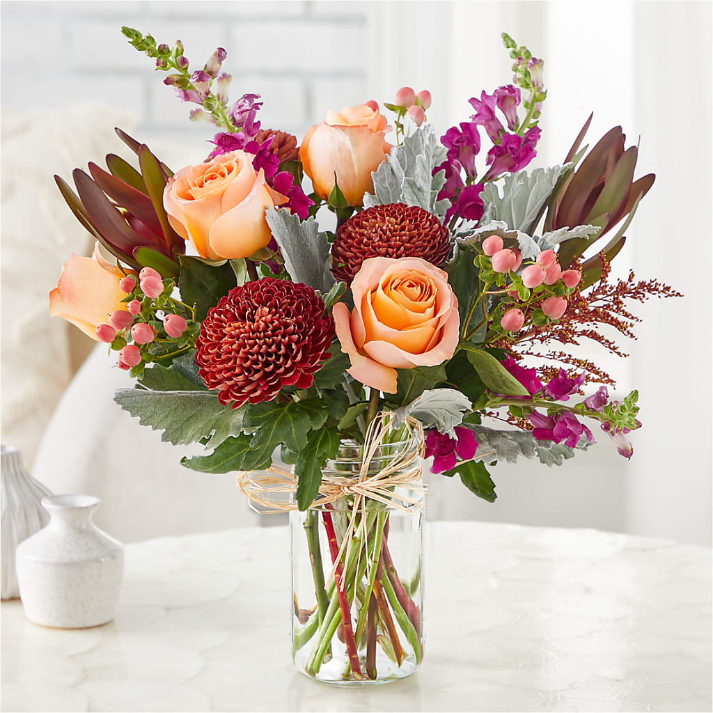 Moody Hues Bouquet – Fox Run Florist, Pinellas Park FL