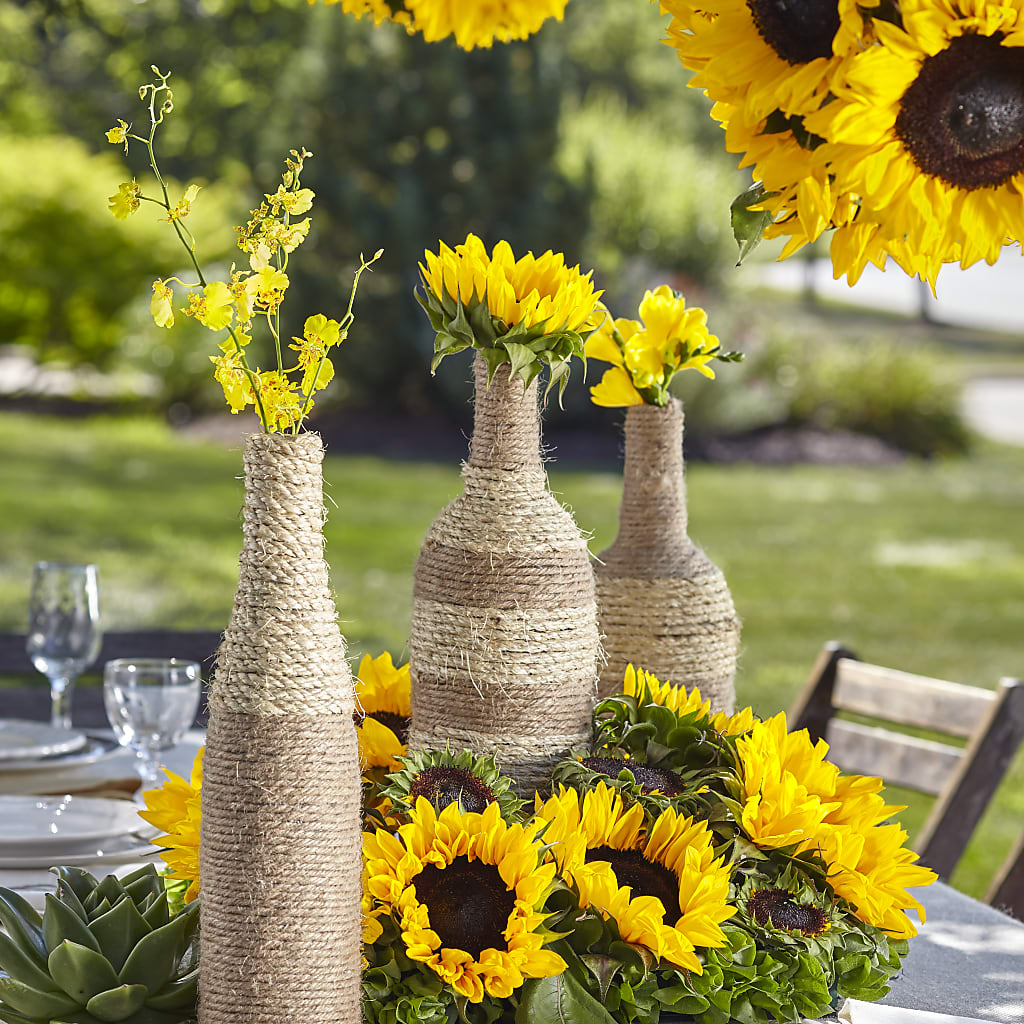 Sublime Garden Centerpiece – Fox Run Florist, Pinellas Park FL