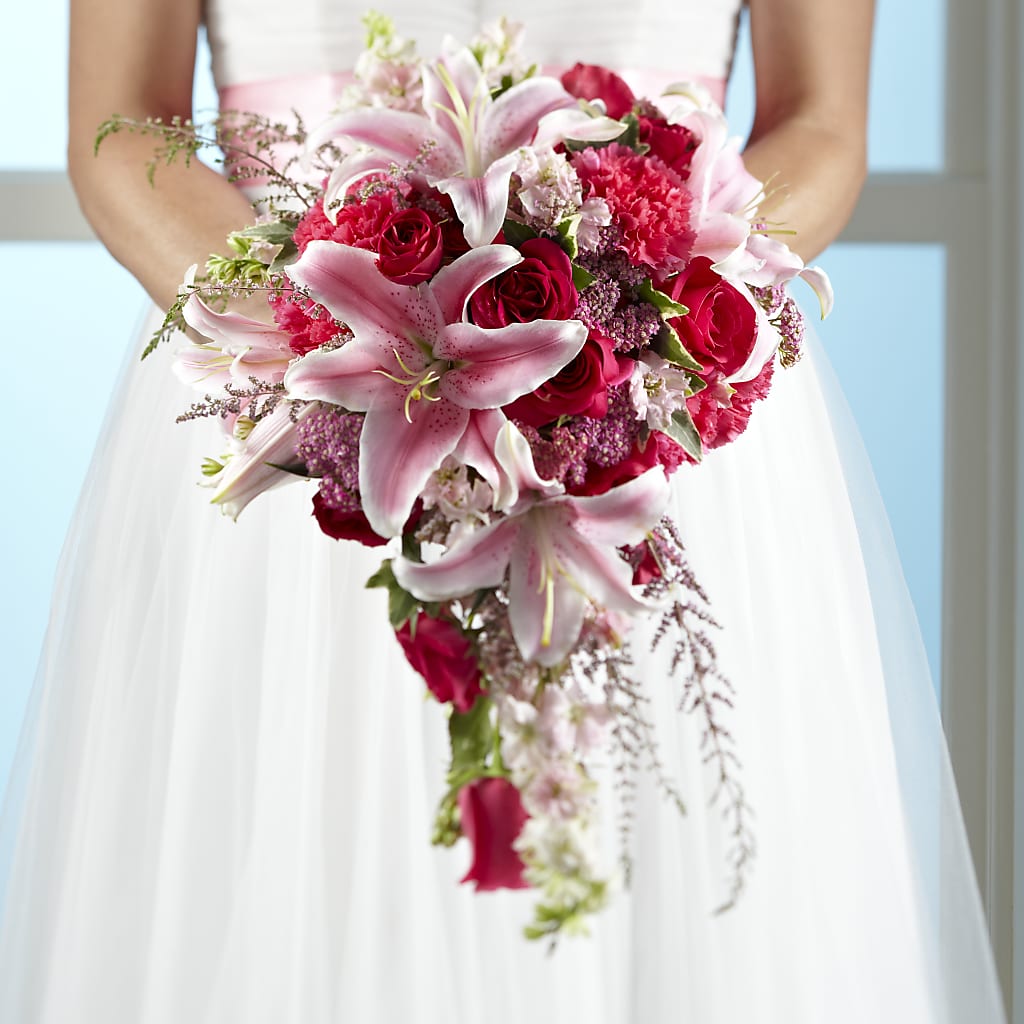 Lily & Rose Bouquet – Fox Run Florist, Pinellas Park FL