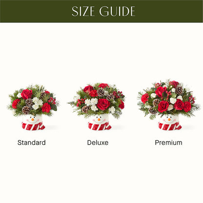 Jolly Snowman Bouquet –  Fox Run Florist, Pinellas Park FL