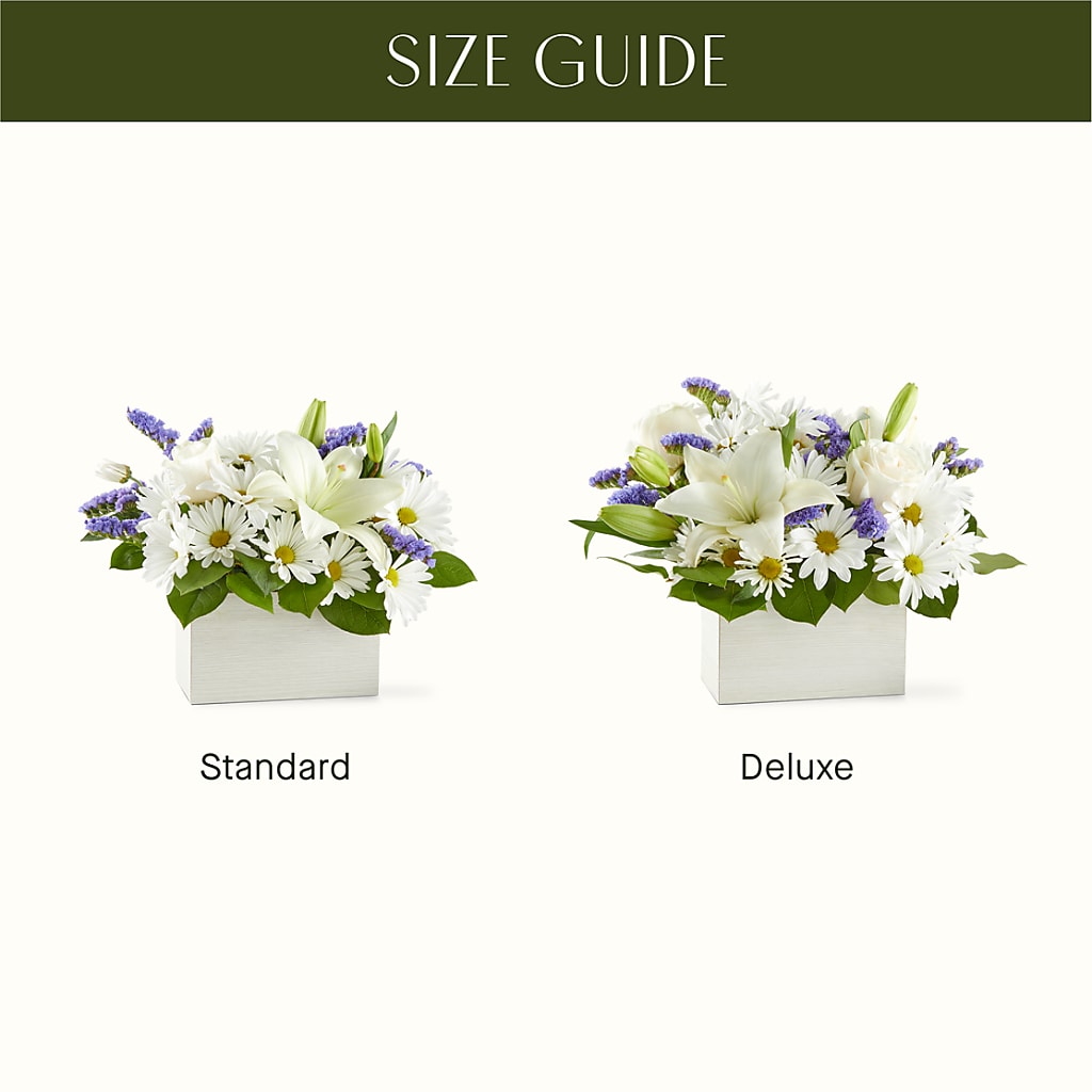 Beyond Blue Box Bouquet –  Fox Run Florist, Pinellas Park FL