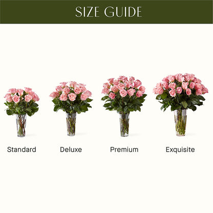 Long Stem Pink Rose Bouquet –  Fox Run Florist, Pinellas Park FL