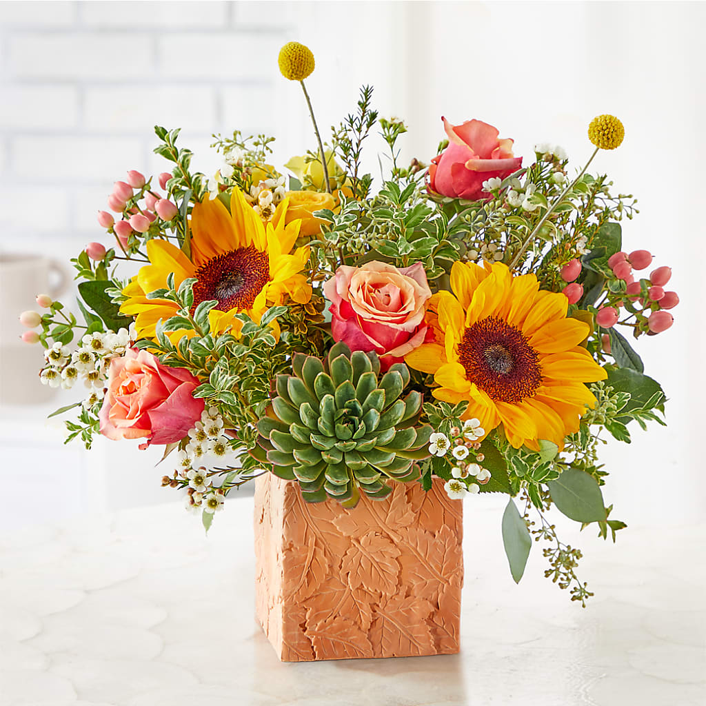 Sunflower Season Bouquet –  Fox Run Florist, Pinellas Park FL