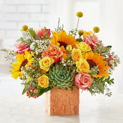 Sunflower Season Bouquet –  Fox Run Florist, Pinellas Park FL
