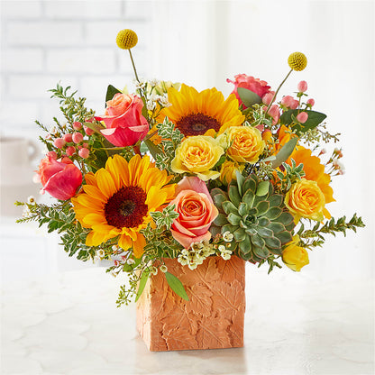 Sunflower Season Bouquet –  Fox Run Florist, Pinellas Park FL