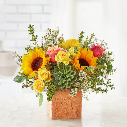 Sunflower Season Bouquet –  Fox Run Florist, Pinellas Park FL