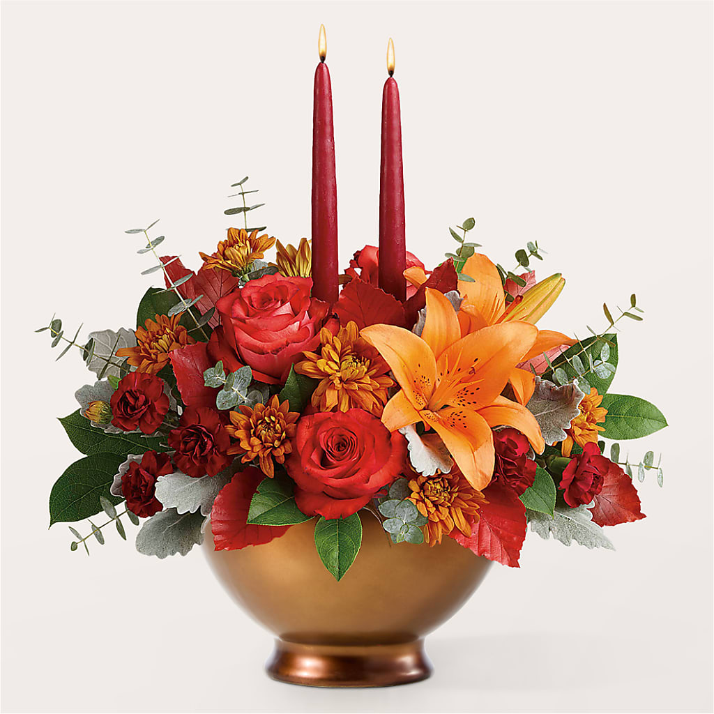 Fruits of Fall Centerpiece –  Fox Run Florist, Pinellas Park FL