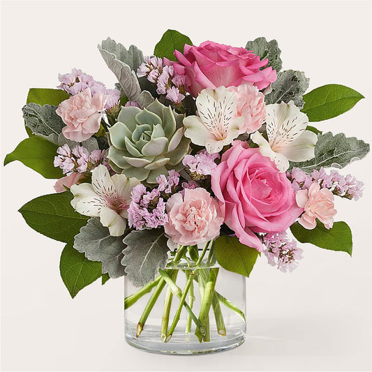 Dusty Rose Bouquet –  Fox Run Florist, Pinellas Park FL