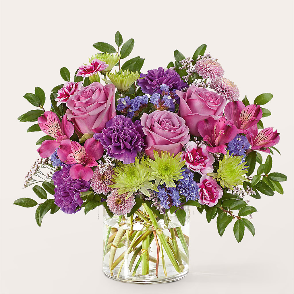Glass Half Full Bouquet –  Fox Run Florist, Pinellas Park FL