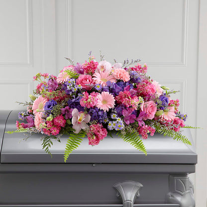 Glorious Garden Casket Spray –  Fox Run Florist, Pinellas Park FL