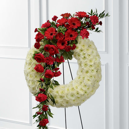 Graceful Tribute Wreath –  Fox Run Florist, Pinellas Park FL