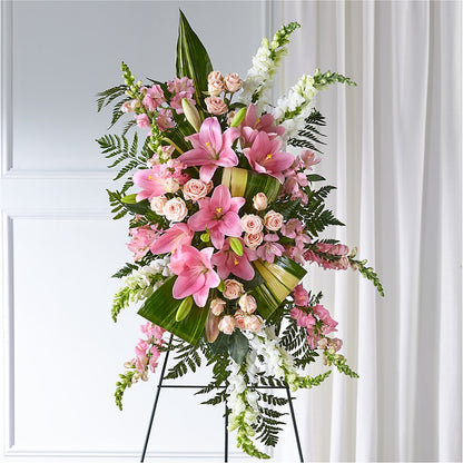 Elegant Embrace Standing Spray –  Fox Run Florist, Pinellas Park FL