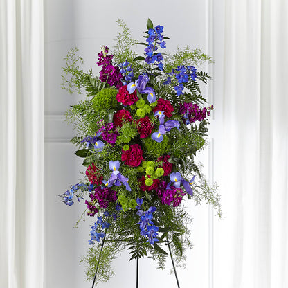 Heavenly Skies Standing Spray –  Fox Run Florist, Pinellas Park FL